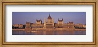 Framed Hungary, Budapest, View of the Parliament building