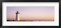 Framed Edgartown Lighthouse, Marthas Vineyard, Massachusetts, USA