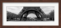 Framed Low section view of a tower, Eiffel Tower, Paris, France
