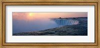 Framed Sunrise Horseshoe Falls Niagara Falls NY USA