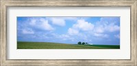 Framed Panoramic view of a landscape, Marshall County, Iowa, USA