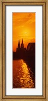 Framed Hohenzollern Bridge, Cologne, Germany