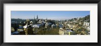 Framed High angle view of a city, Berne, Switzerland