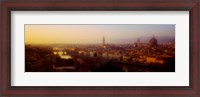 Framed High angle view of Florence, Italy