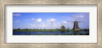 Framed Windmill Holland