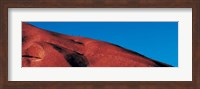 Framed Climbers Ayers Rock Uluru Park Australia