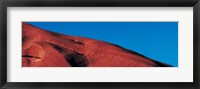 Framed Climbers Ayers Rock Uluru Park Australia