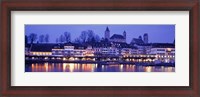 Framed Evening, Lake Zurich, Rapperswil, Switzerland