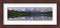 Framed Wonder Lake Denali National Park AK USA