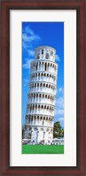 Framed Tower Of Pisa, Tuscany, Italy