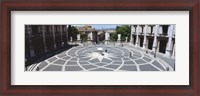 Framed High angle view of a town square, Piazza del Campidoglio, Rome, Lazio, Italy