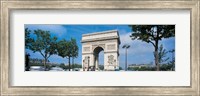 Framed France, Paris, Arc de Triomphe (day)