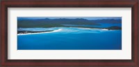 Framed White Heaven Beach Great Barrier Reef Queensland Australia