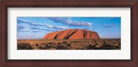 Framed Sunset Ayers Rock Uluru-Kata Tjuta National Park Australia