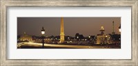 Framed Place de la Concorde Paris France