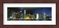 Framed View From Wanchai, Central District, Hong Kong