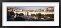 Framed High angle view of a city, Lisbon, Portugal