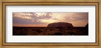 Framed Uluru-Kata Tjuta National Park Northern Territory Australia