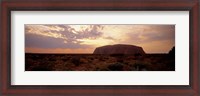 Framed Uluru-Kata Tjuta National Park Northern Territory Australia