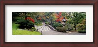 Framed Stone Bridge, The Japanese Garden, Seattle, Washington State