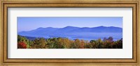 Framed Lake George, Adirondack Mountains, New York State, USA