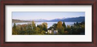 Framed Villa at the waterfront, Lake Zurich, Zurich, Switzerland