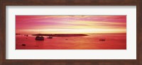 Framed Sunrise Chatham Harbor Cape Cod MA USA