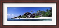 Framed La Digue Island Seychelles