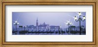 Framed Gondolas San Giorgio Maggiore Venice Italy