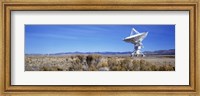 Framed VLA Telescope, Socorro, New Mexico, USA