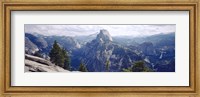 Framed Half Dome High Sierras Yosemite National Park CA