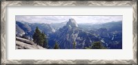 Framed Half Dome High Sierras Yosemite National Park CA