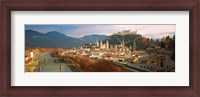 Framed Cityscape Salzburg Austria