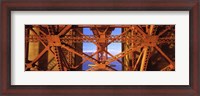 Framed Golden Gate Bridge Framework (close-up)