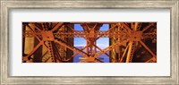 Framed Golden Gate Bridge Framework (close-up)