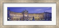 Framed Hofburg Imperial Palace, Heldenplatz, Vienna, Austria