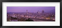 Framed Twilight, Florence, Italy