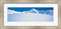 Framed Chugach Mountains Girdwood, Alaska, USA