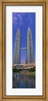 Framed Petronas Twin Towers, Kuala Lumpur, Malaysia