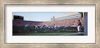 Framed Football Game, Soldier Field, Chicago, Illinois, USA