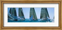 Framed Sailboats, Key West, Florida