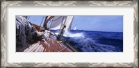 Framed Yacht Race