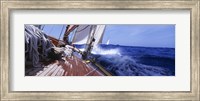 Framed Yacht Race