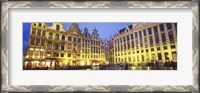 Framed Grand Place, Brussels, Belgium