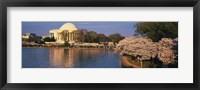 Framed Tidal Basin Washington DC