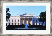 Framed White House Washington DC
