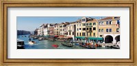 Framed High angle view of a canal, Grand Canal, Venice, Italy