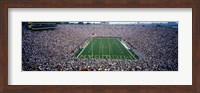 Framed University Of Michigan Football Game, Michigan Stadium, Ann Arbor, Michigan, USA