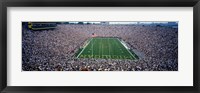 Framed University Of Michigan Football Game, Michigan Stadium, Ann Arbor, Michigan, USA