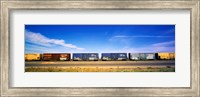 Framed Boxcars Railroad CA